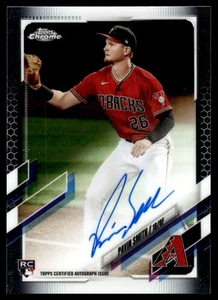2021 Topps Chrome Rookie Autographs Pavin Smith Rookie Auto Arizona Diamondbacks - Picture 1 of 2