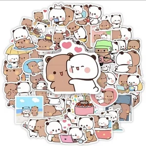 50 x Super Cute BUBU and DUDU Stickers - Matt Finish - Good Size - Picture 1 of 4