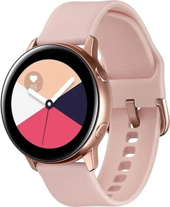 Samsung Galaxy Watch Active - 40mm - Gold w/ Pink Band (Bluetooth) (C-Stock) - Picture 1 of 1