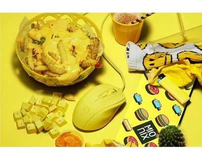 Mionix Gaming + Artists Maus Castor French Fries Optisch USB PC Mouse 5000 DPI - Bild 1 von 4