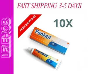 ⭐SPEDIZIONE VELOCE⭐10x Gel FENISTIL 30g Sollievo Rapido Prurito Pelle, Eruzioni cutanee - Foto 1 di 1
