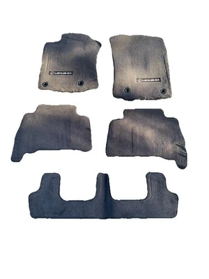 Juego de 5 alfombrillas originales OEM (negro) Lexus GX460 (2014-2018) (negro)  Foto 1 de 2