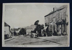 Antike CPA Marmagne - La Post - Abteilung 71 - Saône-et-loire - Bild 1 von 2