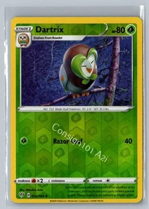 SWSH03: Darkness Ablaze #012/189 Dartrix Rev Holo - Picture 1 of 2