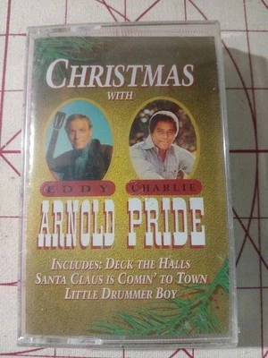 Christmas With Eddy Arnold and Charlie Pride, Cassette Tape 1993, NOS Sealed - Image 1 of 2