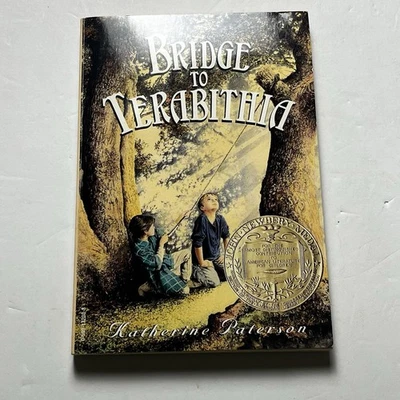 Bridge to Terabithia by Katherine Paterson, HC DJ Foto 1 de 4