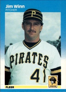 1987 Fleer #624 Jim Winn - Bild 1 von 2
