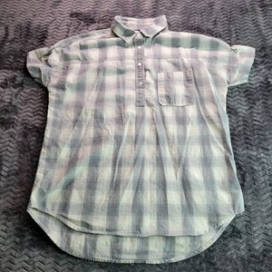 The North Face Half Button Größe M Damen Flanellhemd - Bild 1 von 5