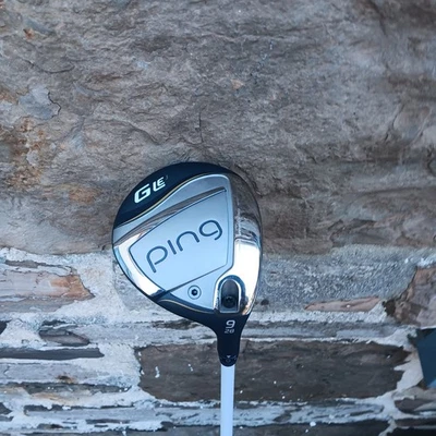 RH Ladies PING GLe3 9 Wood 28° Fujikura ULT 250 Graphite Shaft with Headcover - Image 1 of 4