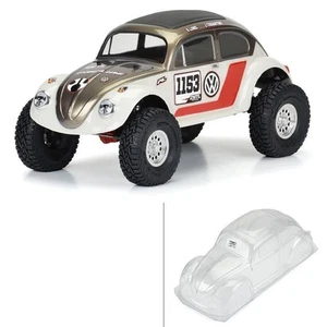 PROLINE 1/10 Volkswagen Beetle Clear Body 12.3in (313mm) Wheelbase Cr - Picture 1 of 9