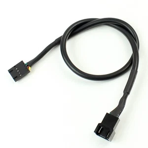 3P Fan Convert Cable 4Pin to 5Pin CPU Power Cable Conveter Adapter For Dell - Picture 1 of 9