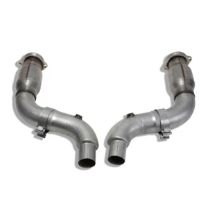 Fits 2015-2023 Ford Mustang GT 3" Short Mid Pipe With Catalytic Converters-1816 - Picture 1 of 10