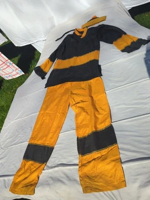 Disfraz Chino Camisa Pantalones Sombrero con Accesorio Trenza, Años 30-40 Hecho a Mano Foto 1 de 4