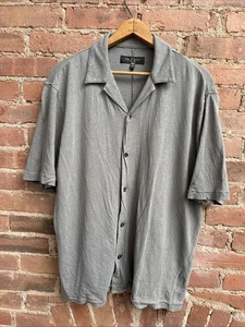 Rag & Bone Men’s Shirt, Sz Medium, Sage Cotton/Linen - Picture 1 of 8