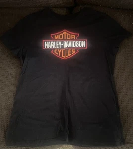 Harley Davidson Damen T-Shirt schwarz Größe L - Bild 1 von 3
