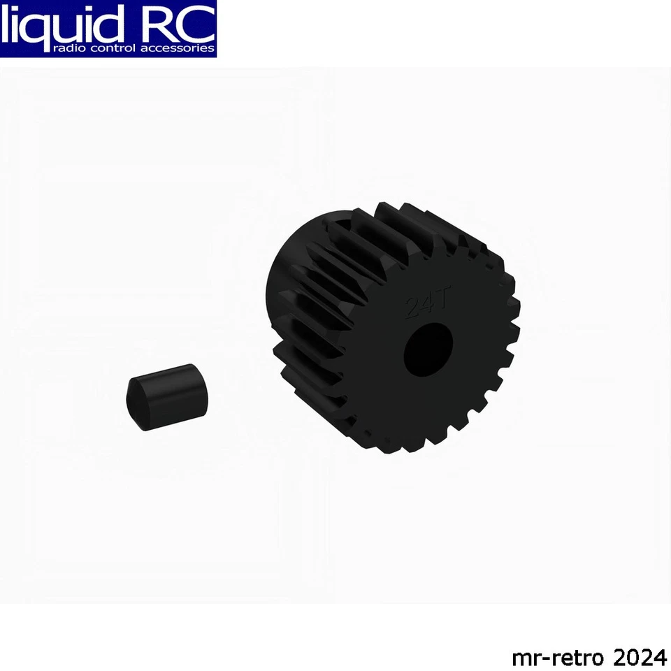 Arrma -2175 Pinion Gear 24T MOD 0.5 CNC 3.2mm Bore - Image 1 of 1