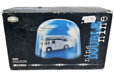 Corgi 999 CC13001 Dennis F15 Rear Pumper Blackburn Fire Brigade Boxed Diecast - Image 1 of 4