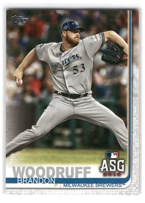 Brandon Woodruff 2019 Topps Update Baseball #US141 Milwaukee Brewers - Image 1 of 2