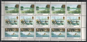 GUERNSEY 1984 Vedute dell'isola (4p + 9p + 13p) MF MNH** - Imagen 1 de 1