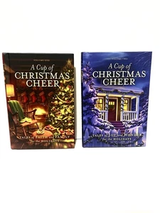 A Cup of Christmas Cheer Volumes 1 & 2, Holiday Hardcover Book Set of 2 - Picture 1 of 5