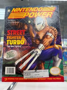 Nintendo Power Volume 51 Vintage 1993 Street Fighter II Turbo W/ Poster NO CARDS - Picture 1 of 3
