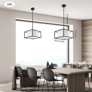 Modern Ceiling Light Industrial Hanging Lamp Living Room Chandelier Home Decor - Picture 1 of 24