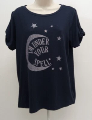 Camisa Top Belle Tímida Mujer Azules Talla Mediana Azul Manga Corta Hombro Frío Foto 1 de 4