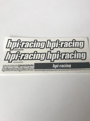 HPI Racing Logo Decal Sheet 1/10, 1/8, Rc Stickers Graphic - Image 1 of 3