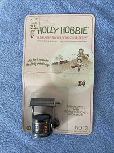 Vintage Holly Hobbie wishing well with working bucket and crank No.13 - Picture 1 of 4