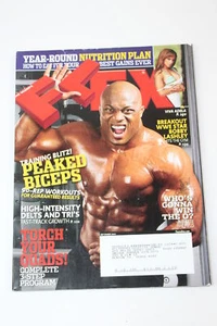 Flex Magazine Bobby Lashley & Viva Adela September 2007 - Picture 1 of 2