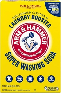 ARM & HAMMER-Super Washing Soda Household Cleaner-USA - Picture 1 of 7