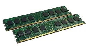 2GB Memory (2 x 1GB) Dell Inspiron 545 545s 546 546s RAM DDR2 DIMM - Picture 1 of 1