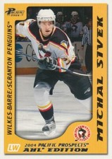 2003-04 Pacific AHL #97 MICHAL SIVEK - Wilkes-Barre/Scranton Penguins