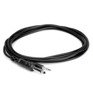 Hosa 10-Foot Mono 1/8" TRS to 1/4" TS Interconnect Cable CMP-110 3.5mm - Picture 1 of 3