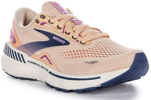 Brooks Adrenaline GTS 23 Cushion Body Running Damen Sneaker Peach UK 3 - 8 - Bild 1 von 6
