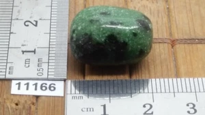ZOISITE pierre roulée naturelle mineraux lithotherapie collection soin reiki - Picture 1 of 1