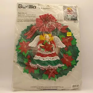 Bucilla Angel Wreath Christmas Felt Kit New Sealed Detachable Tree Topper 83675 - Picture 1 of 7