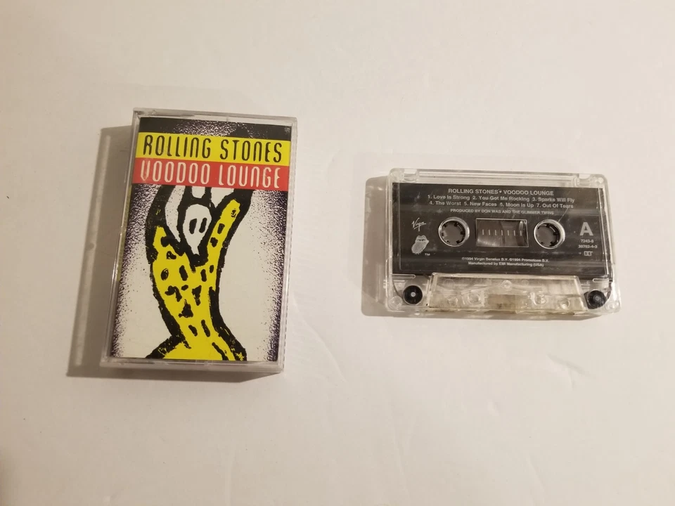 The Rolling Stones - Voodoo Lounge - Cassette Tape - Image 1 of 1