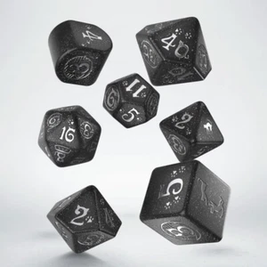 Juego de dados modernos Q-Workshop nuevo en caja gatos: gofres - Imagen 1 de 2