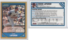 2007 Bowman Draft Chrome Picks Prospects Gold Refractor /50 Chuck Lofgren