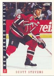 1993-94 Score Hockey #111 Scott Stevens