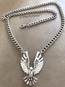 Eagle Necklace Unisex 20” Artisan handmade USA 1941 - Picture 1 of 3