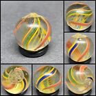 German Handmade Swirl Marble .59"