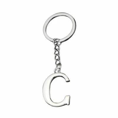 alloy creative Egnlish letter C keychain - Image 1 of 2