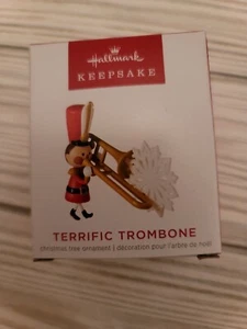 Hallmark Ornament 2022 Terrific Trombone Limited Edition - Picture 1 of 2