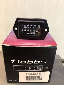 HOBBS Quartz Hour Meter 85000 Time - 12-24VDC - 32 VDC Max - PR596432-001 - New - Picture 1 of 6