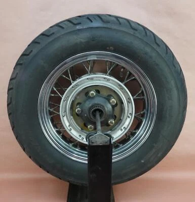 2001-2006 Honda Shadow AERO 750 VT750C Rear DUNLOP Tire Rim Wheel 150/90-15 - Image 1 of 4