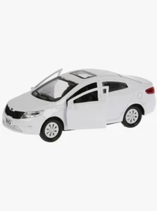 Kia Rio Metal Model Diecast Car Scale, Collectible Toy Cars, white, 1/36 - Picture 1 of 4