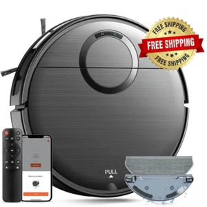 Robot Vacuum and Mop Combo, 2 in 1 Mopping Robot Vacuum Cleaner with Schedule - Picture 1 of 6