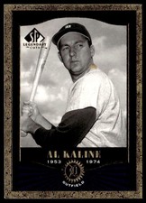 2001 SP Legendary Cuts #71 Al Kaline   Baseball Detroit Tigers